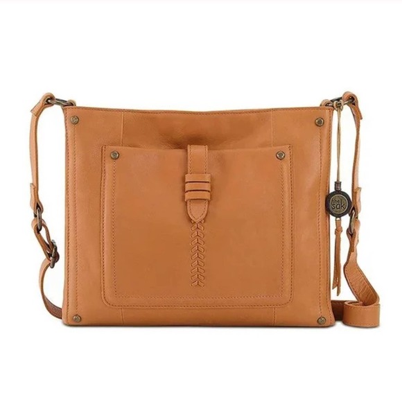 The Sak Handbags - The Sak Heritage Leather Crossbody - Ochre